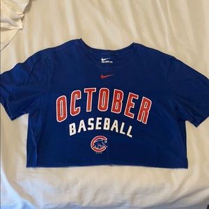 Nike October Baseball Cubs Shirt